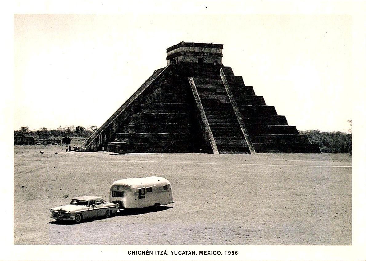 Lot 219 — Airstream Postcard, "Chichén Itzá, Yucatán, Mexico, 1956" - Image 2