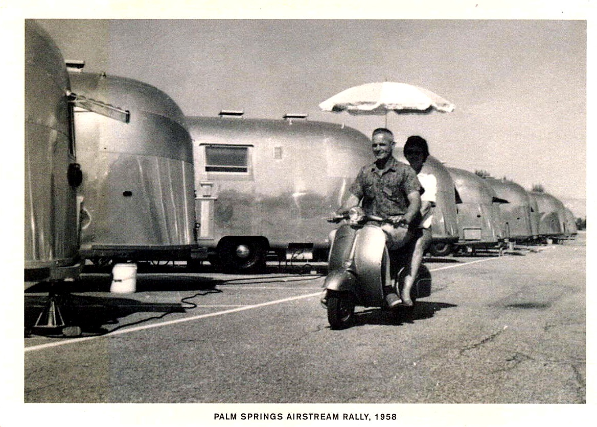 Lot 220 — Airstream Postcard, "Palm Springs Airstream Rally, 1958" - Image 2