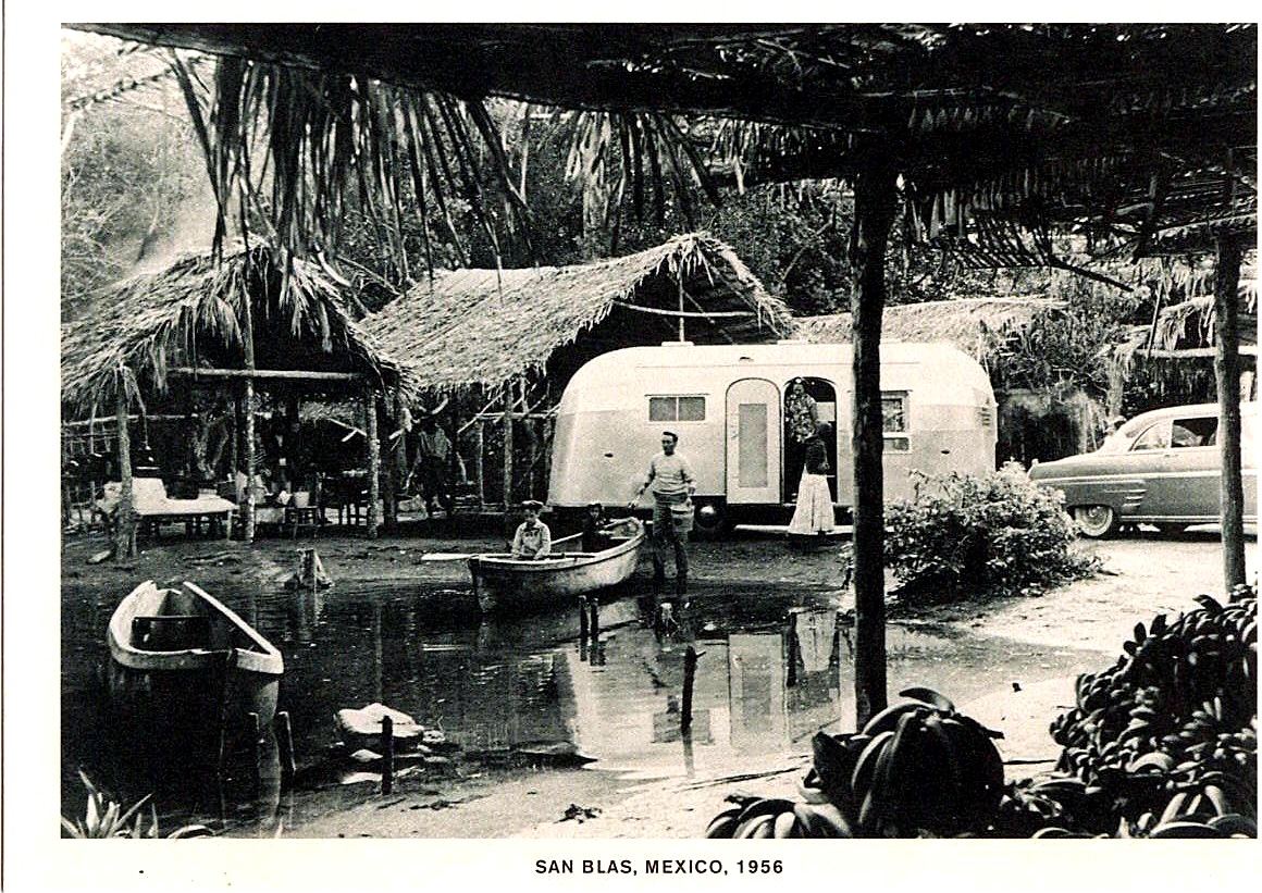 Lot 221 — Airstream Postcard, "San Blas, Mexico, 1956" - Image 2