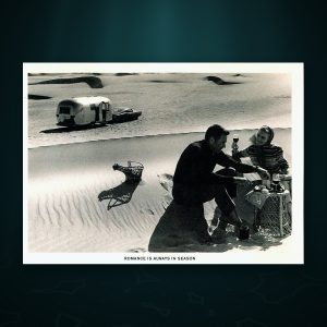 Airstream Postcard, “Romance Is Always in Season”