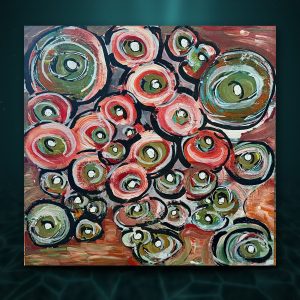 A Crowd of Red-Ringed Eyes