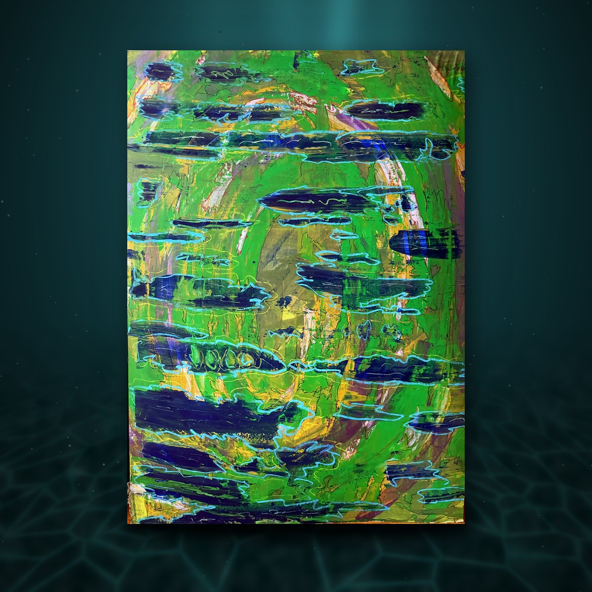 Lot 228 — Green Water, Blue Islands