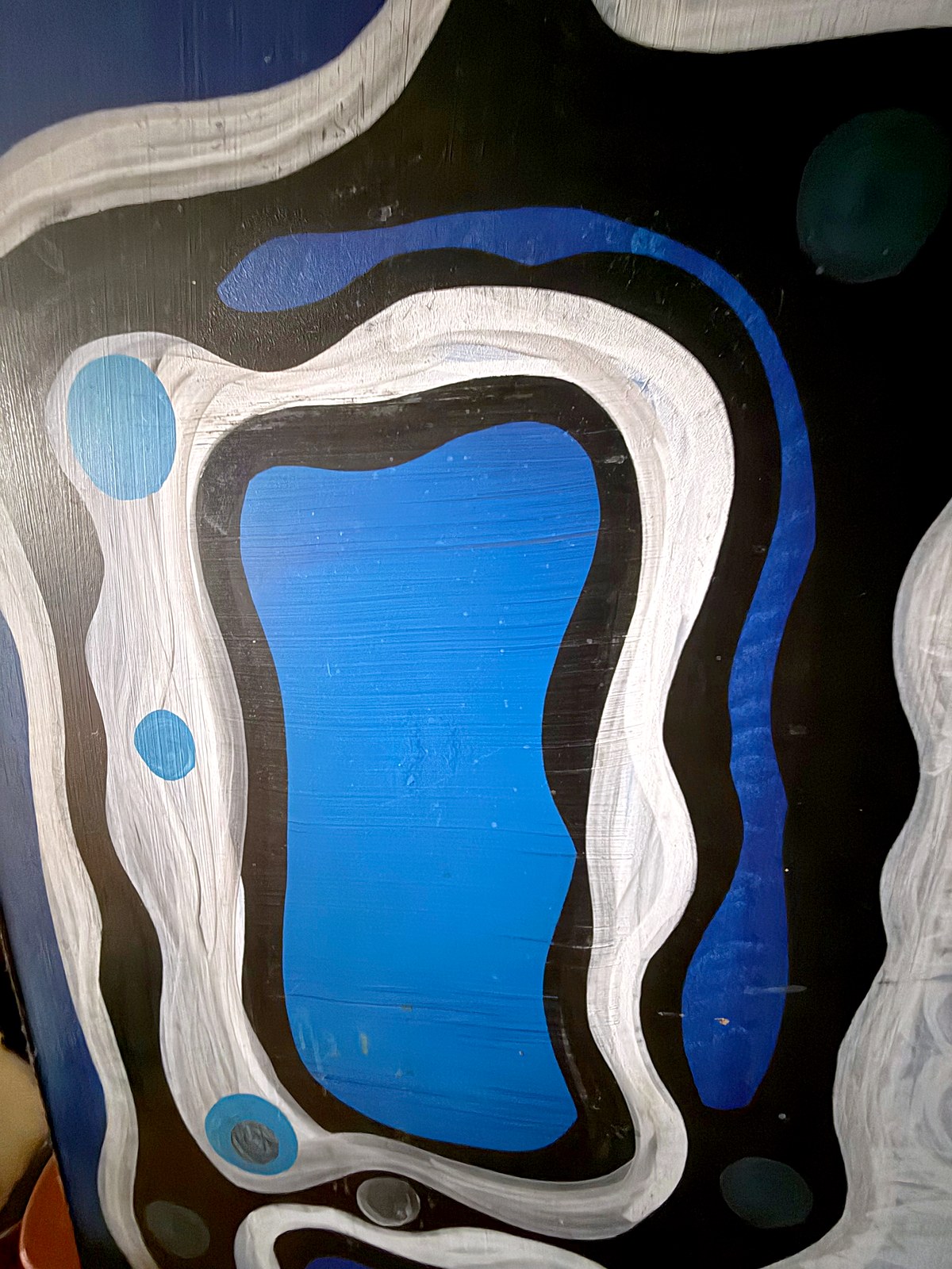Lot 231 — Blue Totem with White Rivers - Image 4