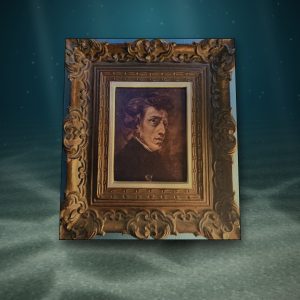 Lot 075 — Portrait in a Carved Gilt Frame