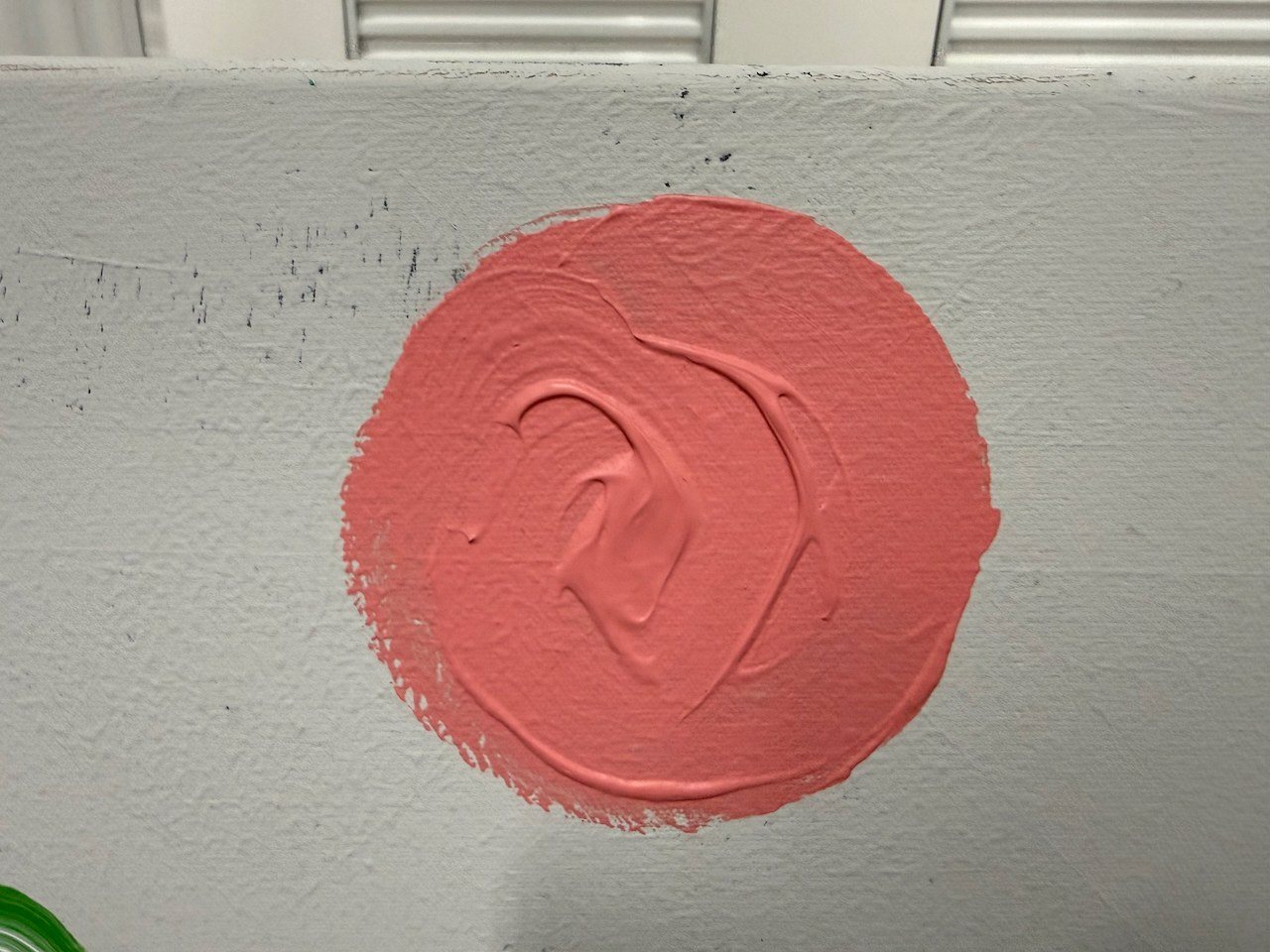 Lot 077 — Pink Sun, Green Spirals - Image 4