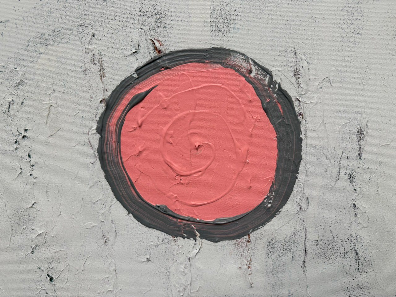 Lot 078 — Pink Sun over Green Mountains - Image 3