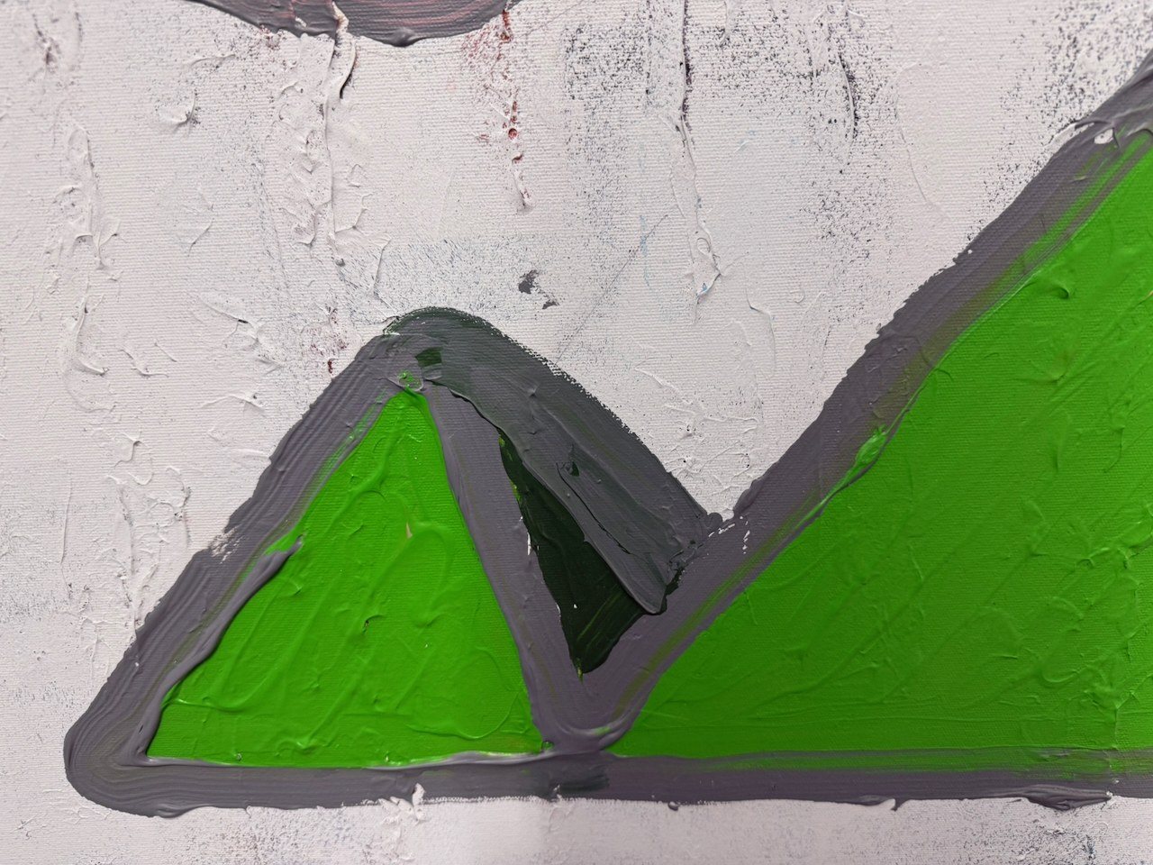 Lot 078 — Pink Sun over Green Mountains - Image 4