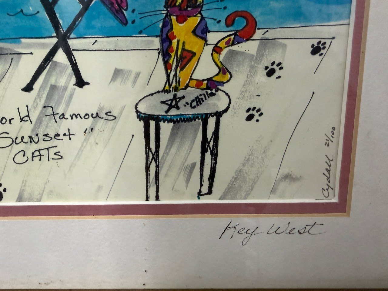 Lot 081 — World Famous Sunset Cats, Key West - Image 3