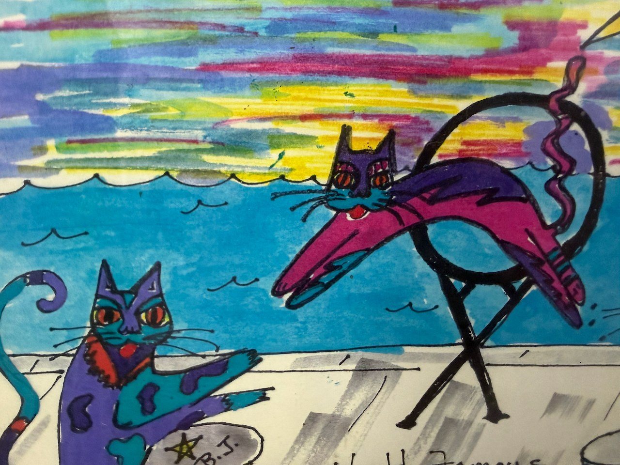 Lot 081 — World Famous Sunset Cats, Key West - Image 4