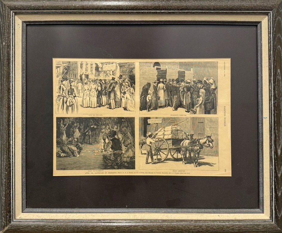 Lot 082 — After the Earthquake at Charleston - Image 2