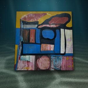 Lot 085 — Blue Rooms, Ochre Board