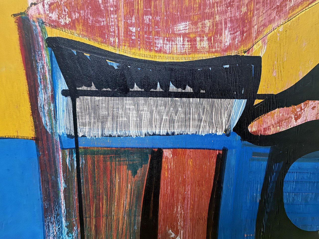 Lot 085 — Blue Rooms, Ochre Board - Image 4