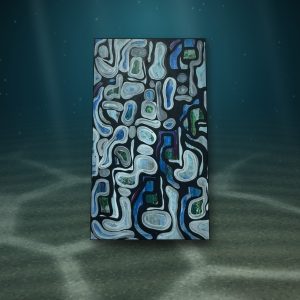 Lot 095 — Pebbles and Pools, Black Ground