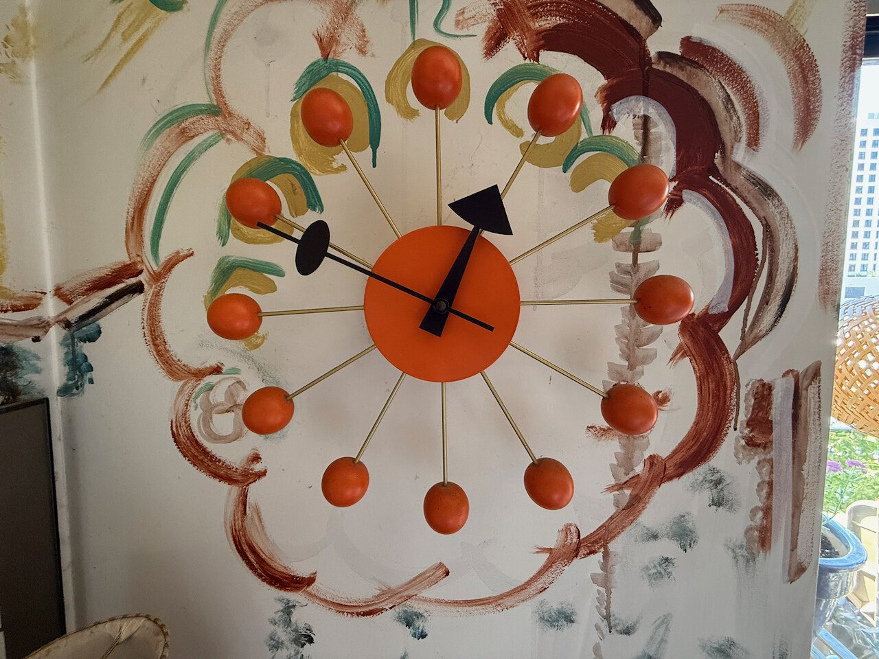 Lot 109 — Ball Wall Clock, Vitra Reedition Label - Image 5