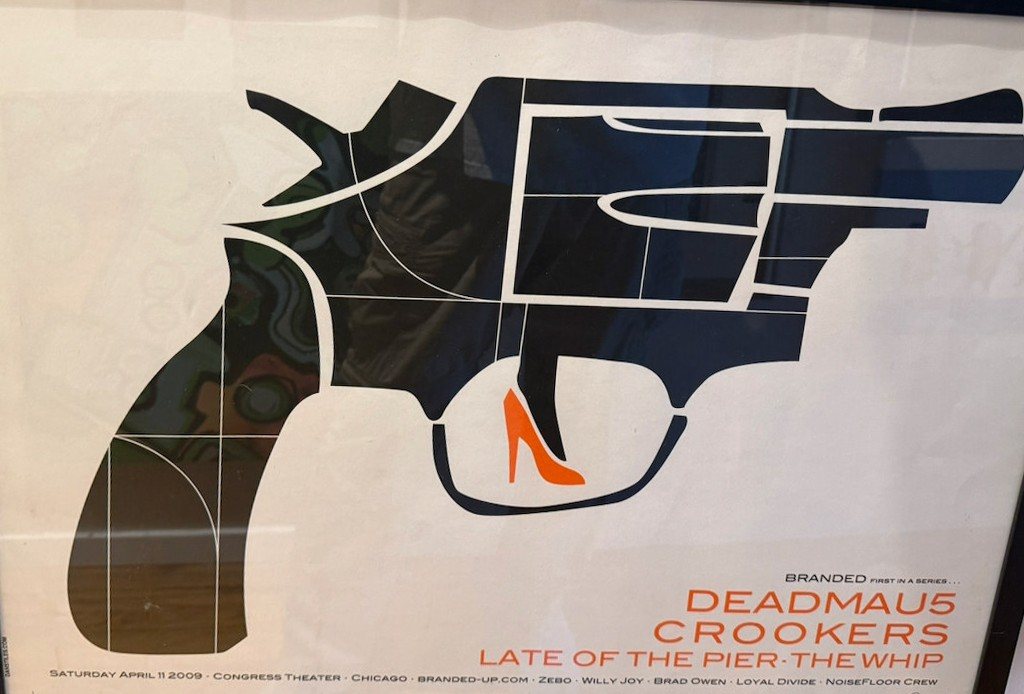 Lot 117 — Deadmau5 and Crookers, Congress Theater Poster - Image 2