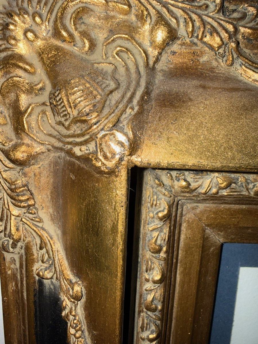 Lot 128 — Bagpiper in a Double Gilt Frame - Image 5