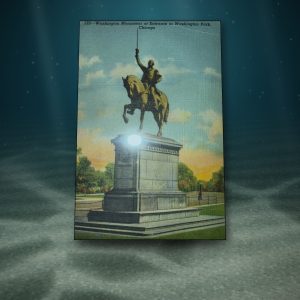 Lot 131 — Washington Monument, Chicago Postcard