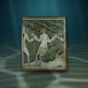 Lot 136 — Orange Hood in the Snow