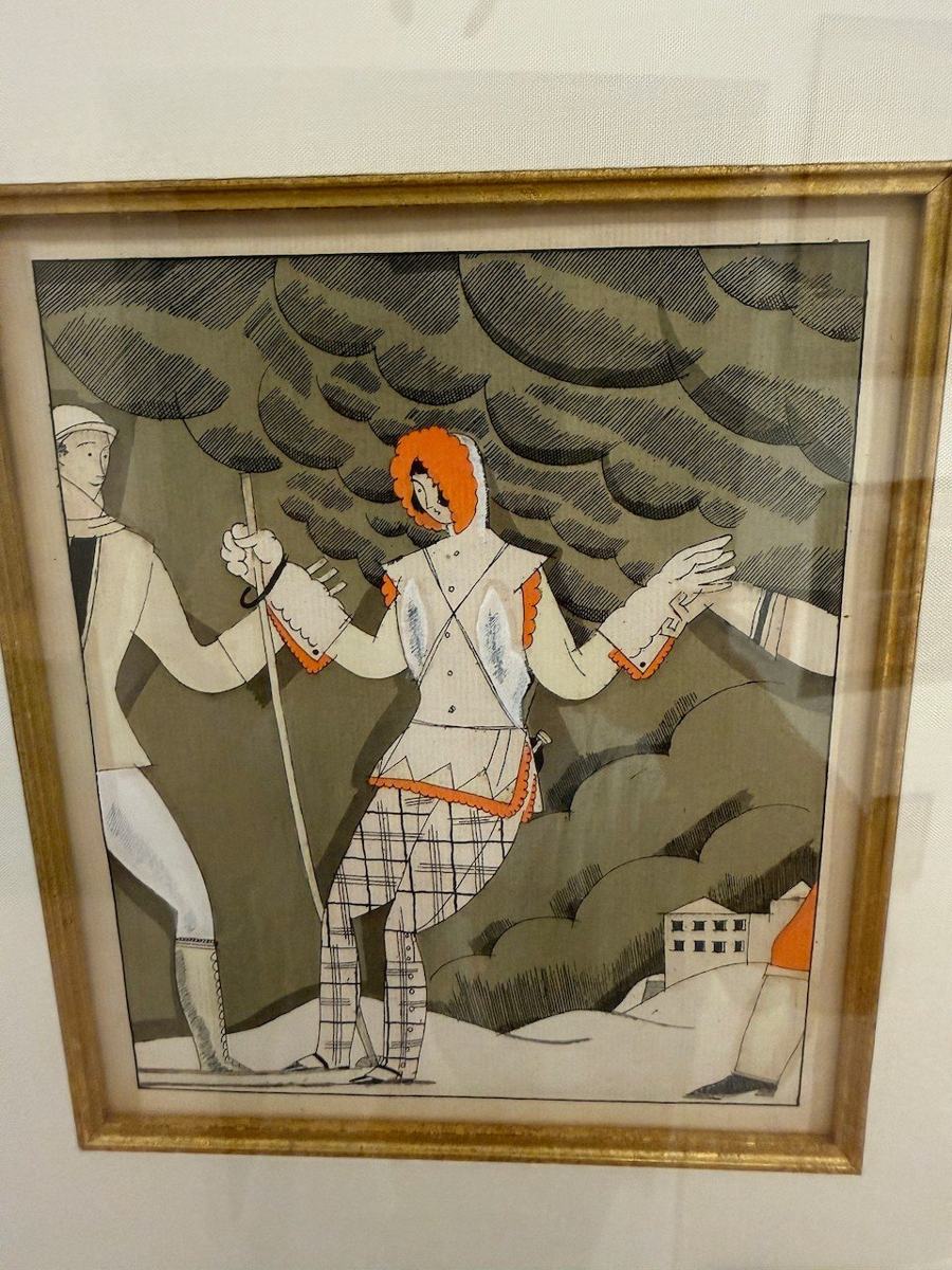 Lot 136 — Orange Hood in the Snow - Image 3
