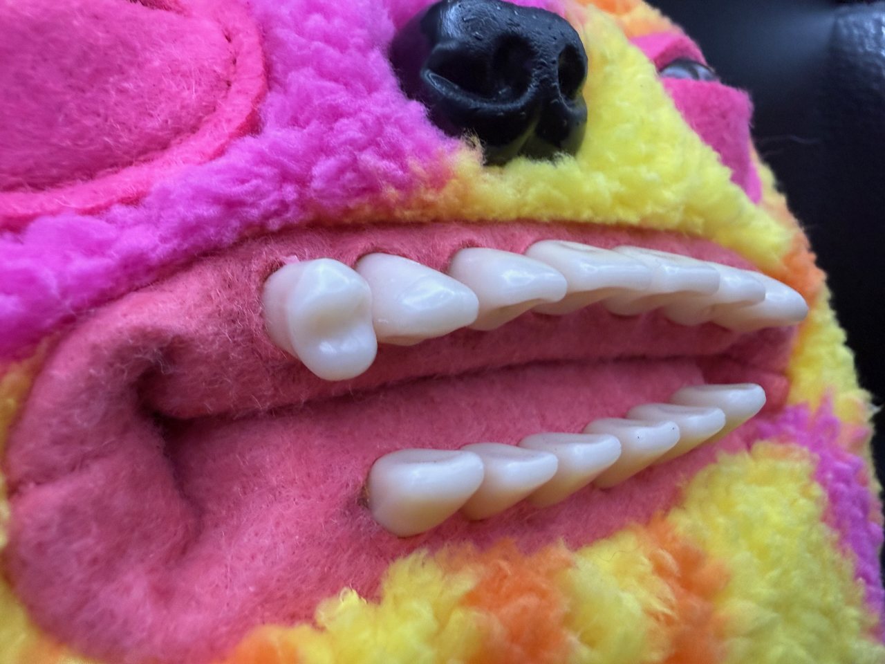 Lot 142 — Fuggler Plush, Pink and Yellow - Image 3