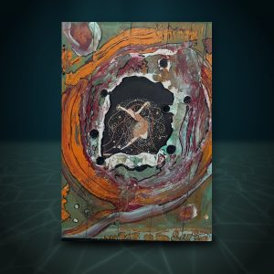 Dancer in the Orange Vortex