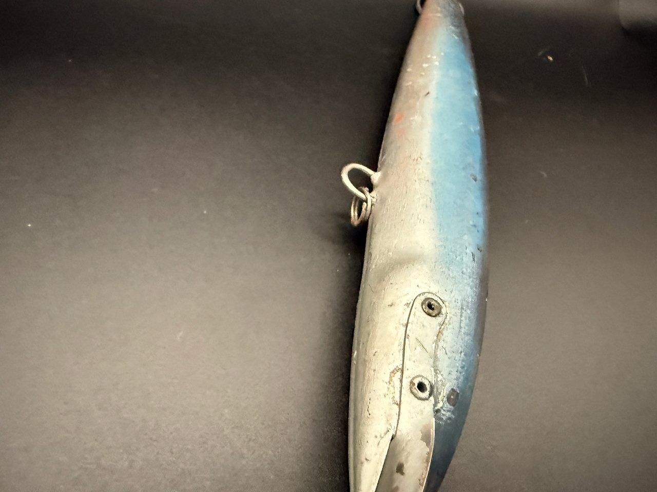 Lot 171 — Finnish Fishing Lure, Blue and Red - Image 5