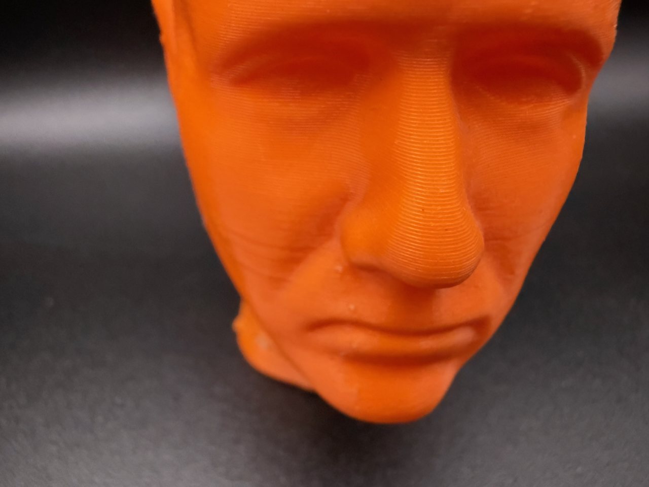 Lot 172 — Orange Printed Head - Image 3
