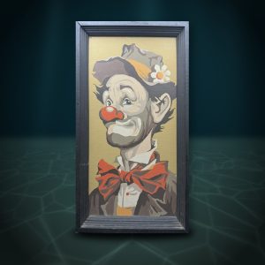 Hobo Clown with a Daisy Hat