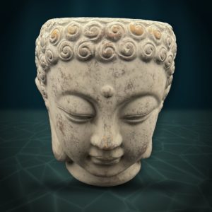 Buddha Head Planter
