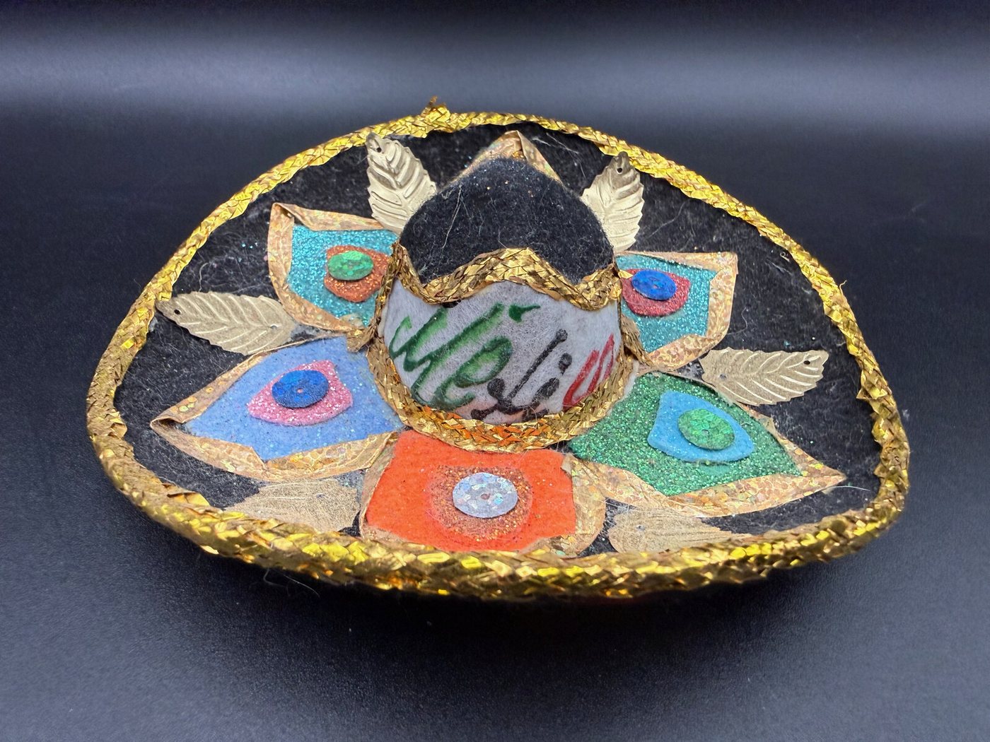 Miniature Embroidered Sombrero