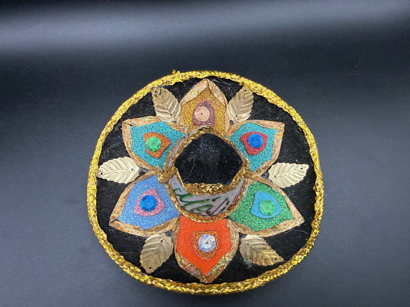 Miniature Embroidered Sombrero