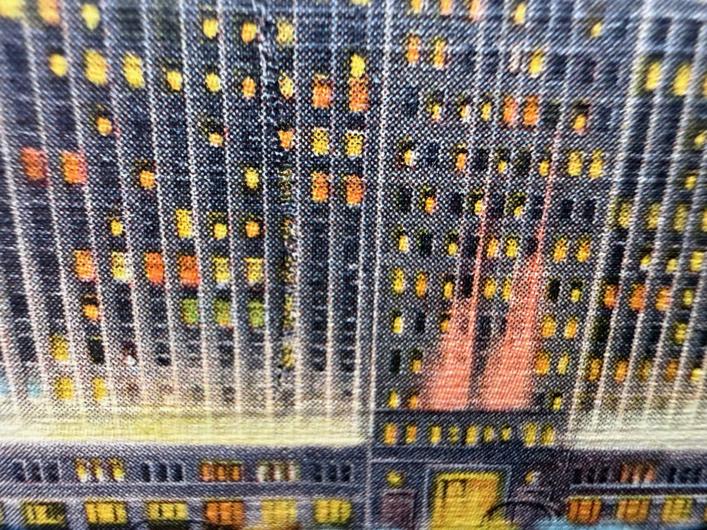 The Merchandise Mart by Night, Chicago Postcard