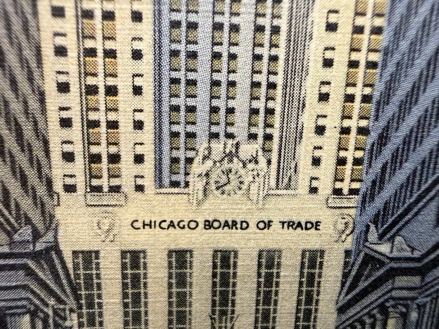 Looking Down La Salle Street, Chicago Postcard