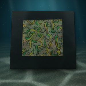 Lot 062 — Green Tendrils, Black Mat